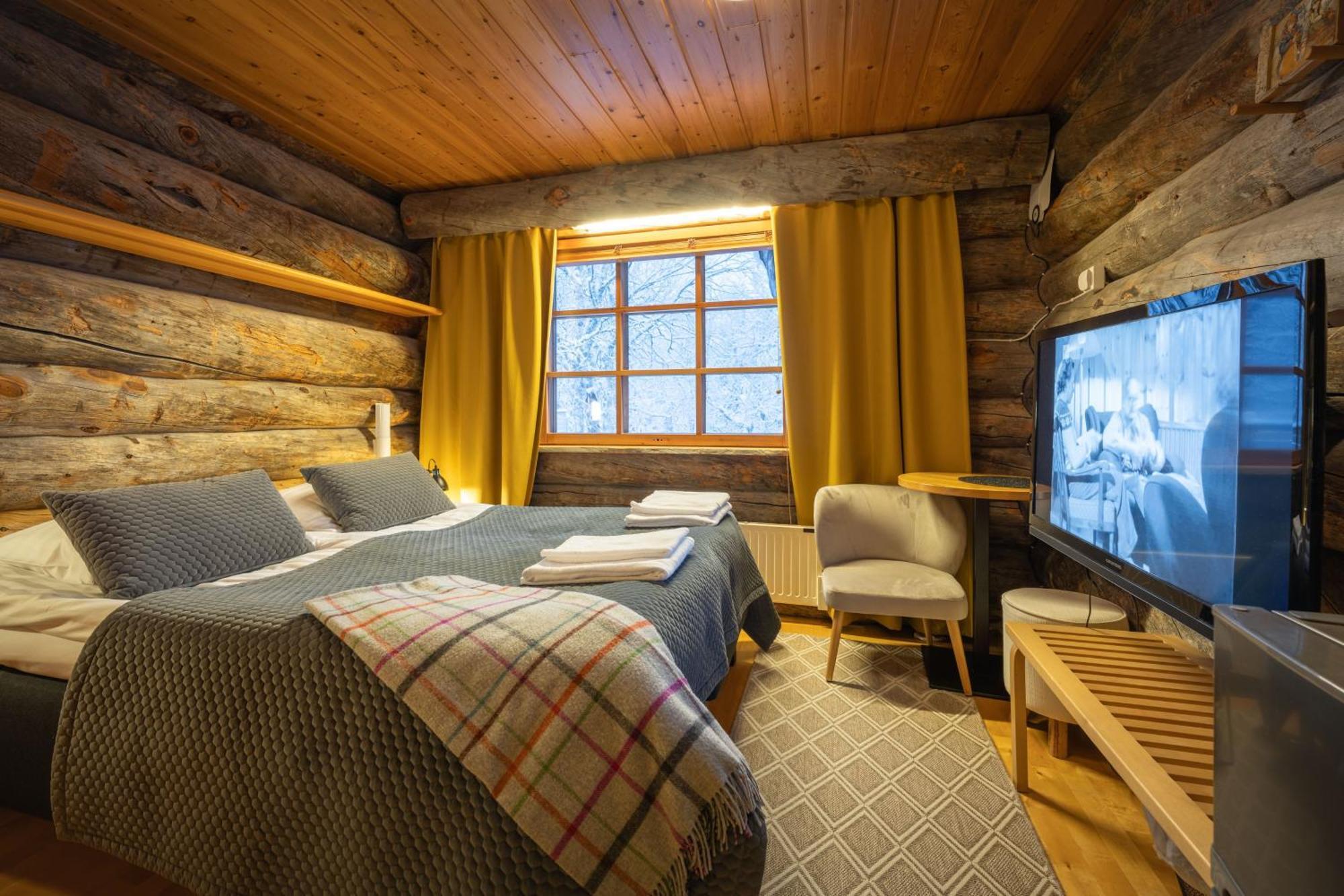 Kuukkeli Log Houses Teerenpesae Saariselka Kültér fotó