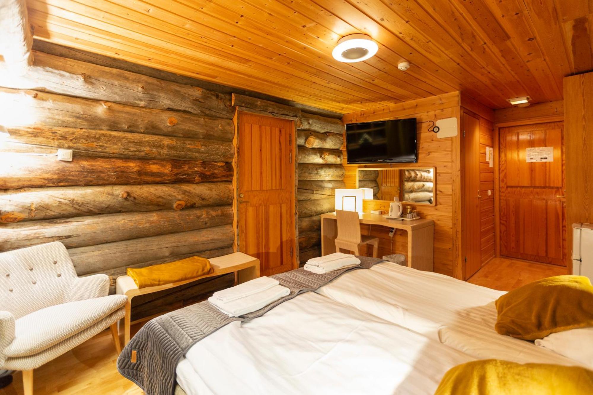 Kuukkeli Log Houses Teerenpesae Saariselka Szoba fotó
