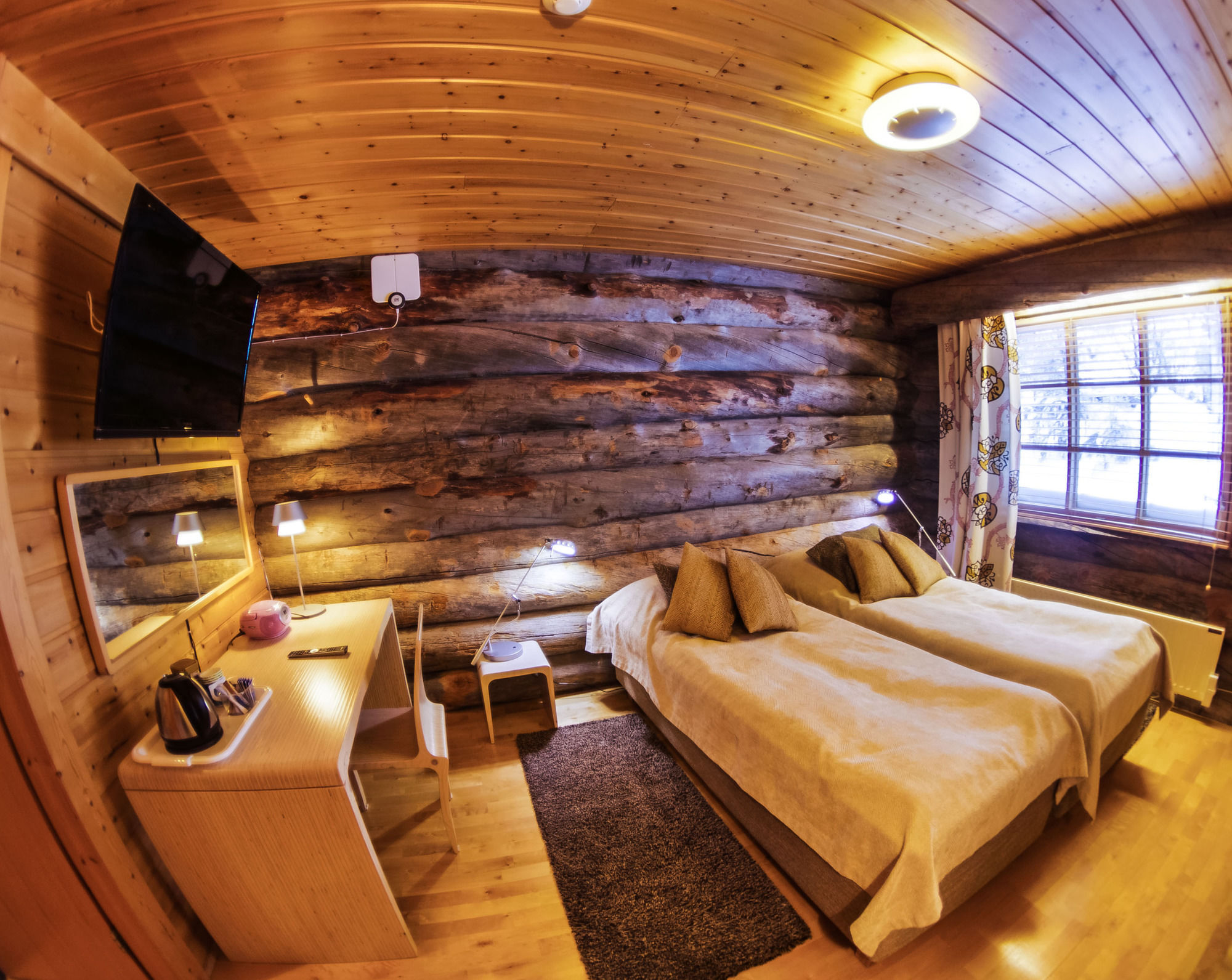 Kuukkeli Log Houses Teerenpesae Saariselka Kültér fotó