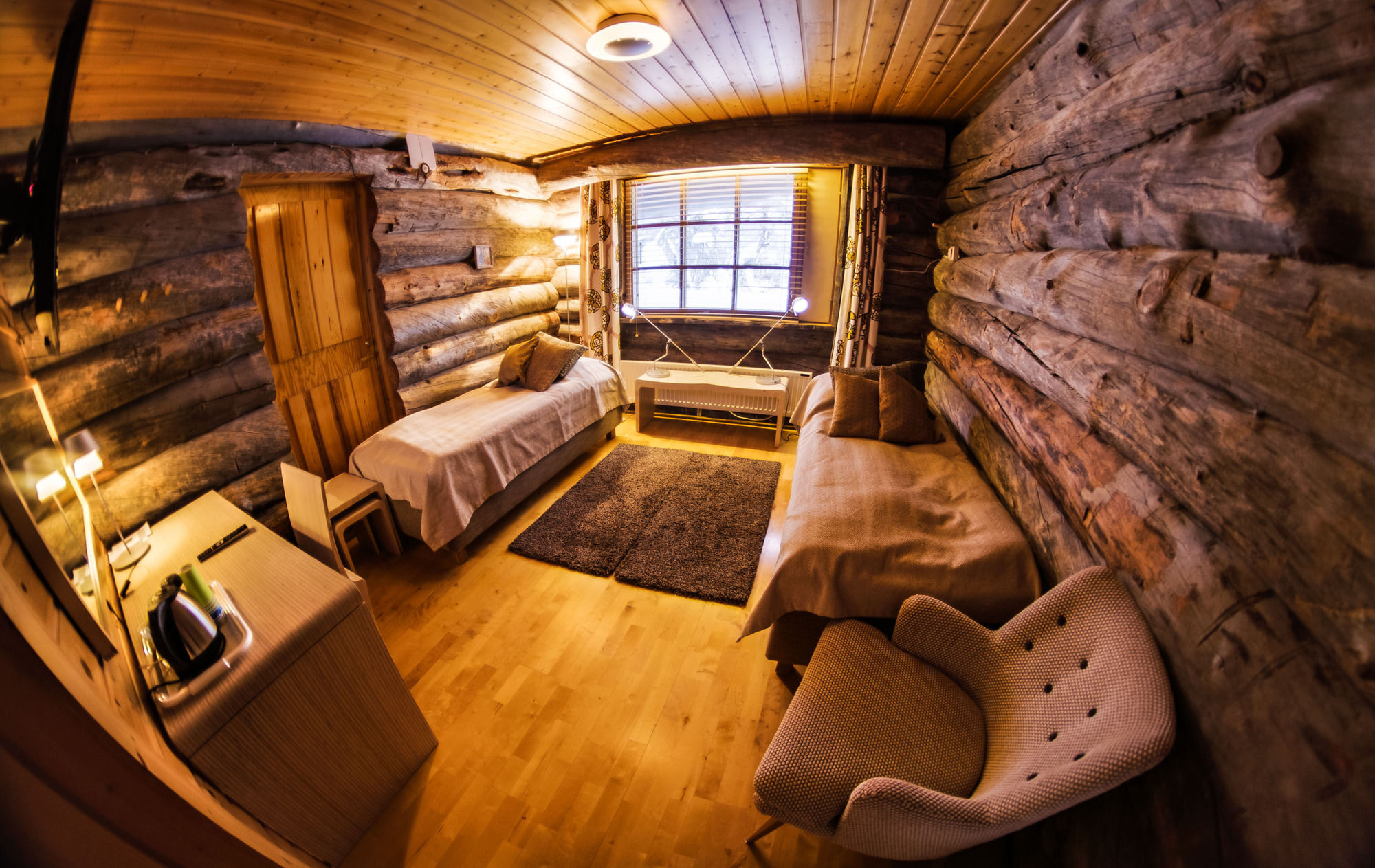 Kuukkeli Log Houses Teerenpesae Saariselka Kültér fotó